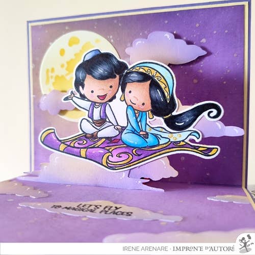 ALADDIN & JASMINE Clear Stamps