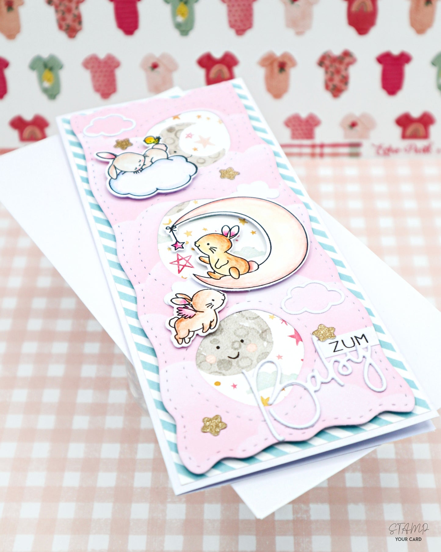 ZUM BABY! Slimline Karte