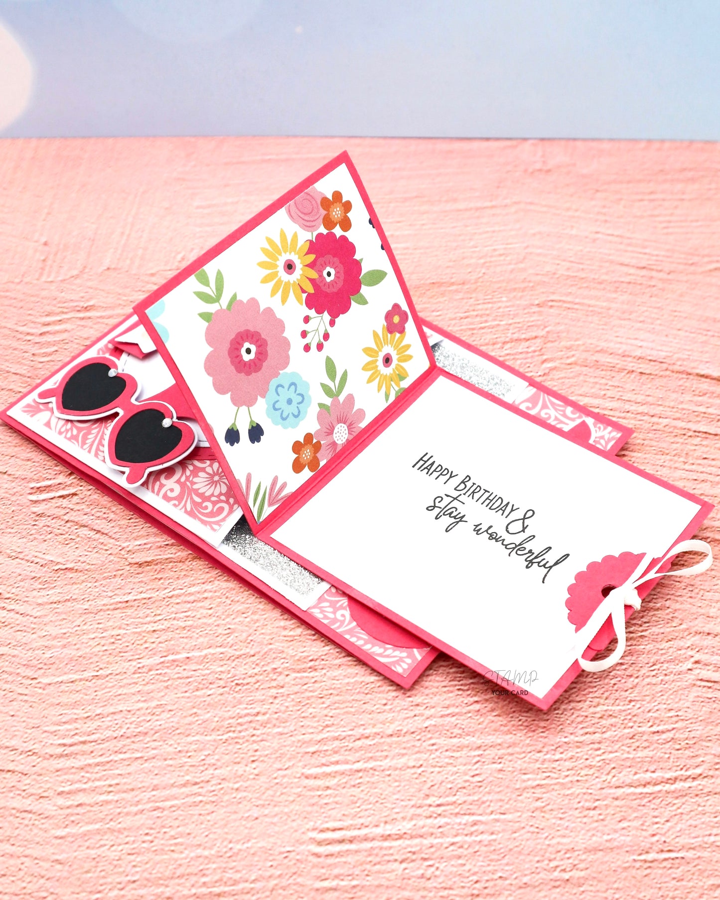 Let's go Party! POP UP Karte