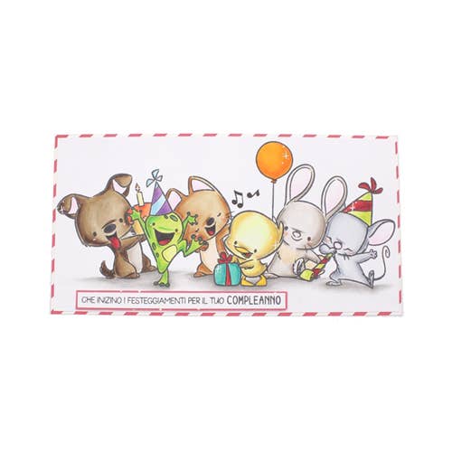 PARTY TIME Clear Stamps