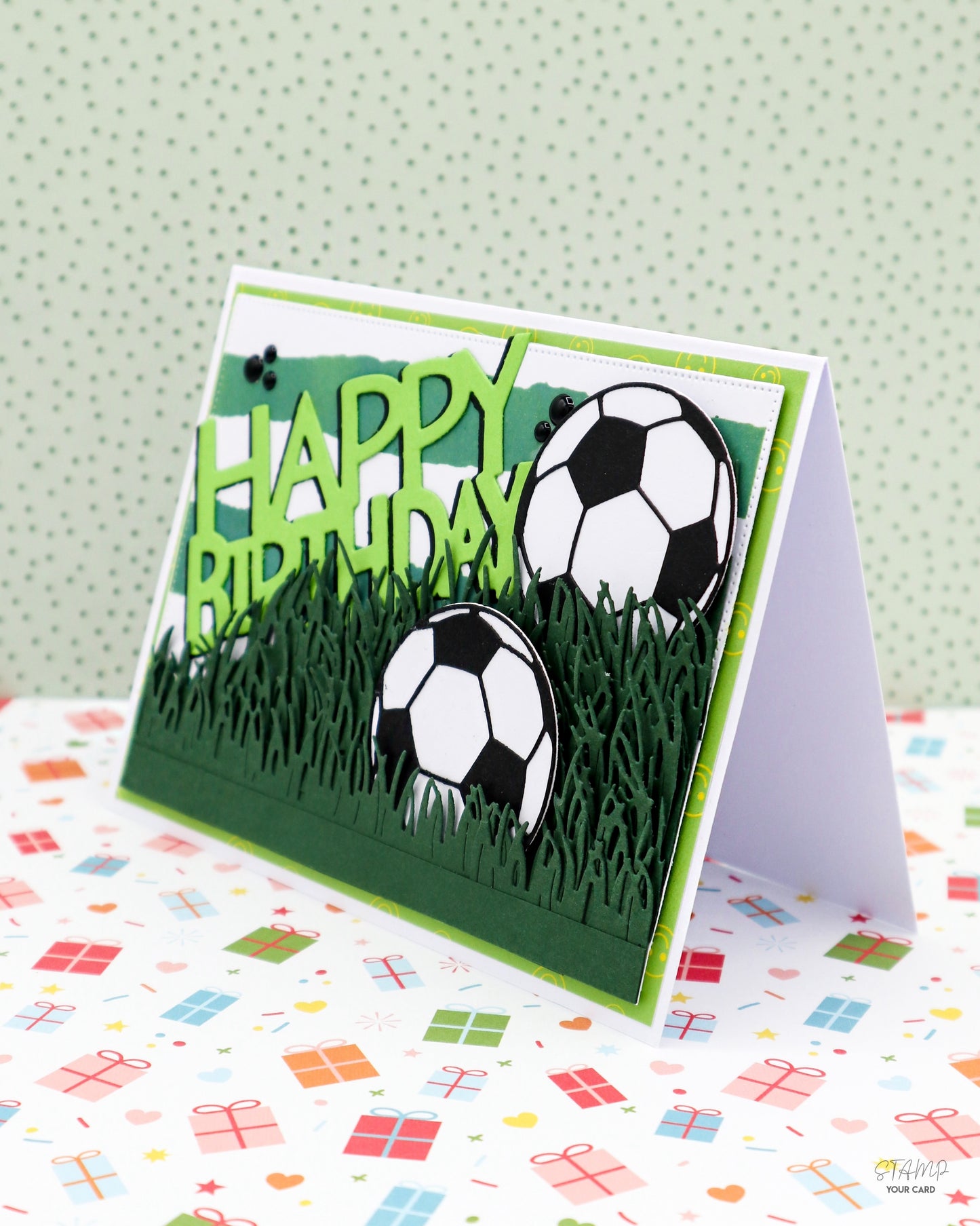 FUSSBALLKARTE zum Geburtstag