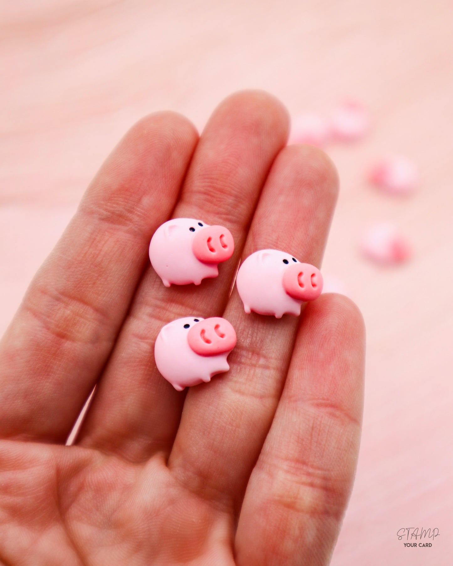 love PIGS, 2D Miniatur Schweinchen