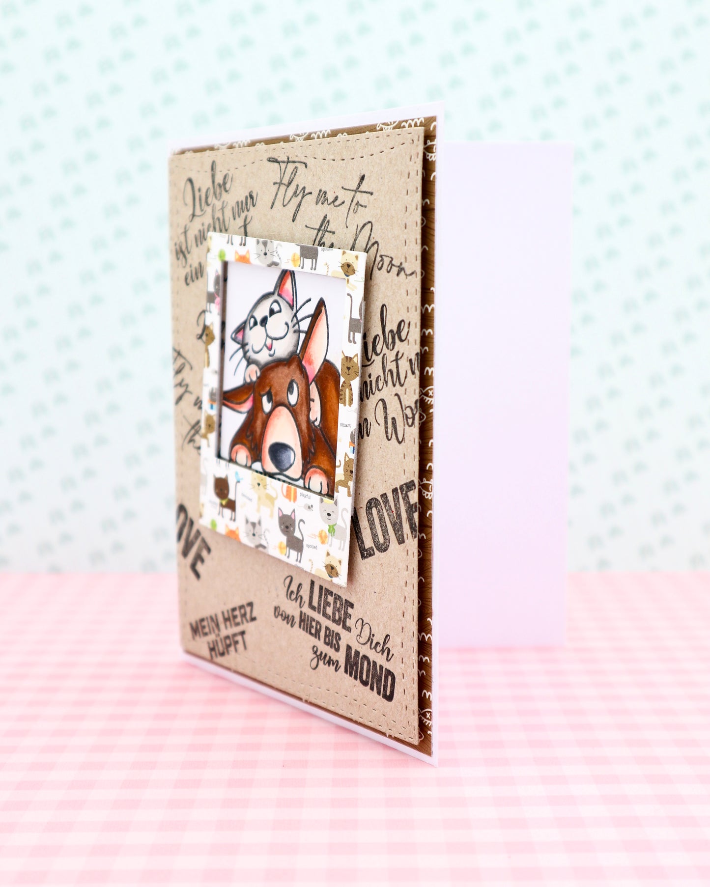 SELFIE Valentinstagskarte