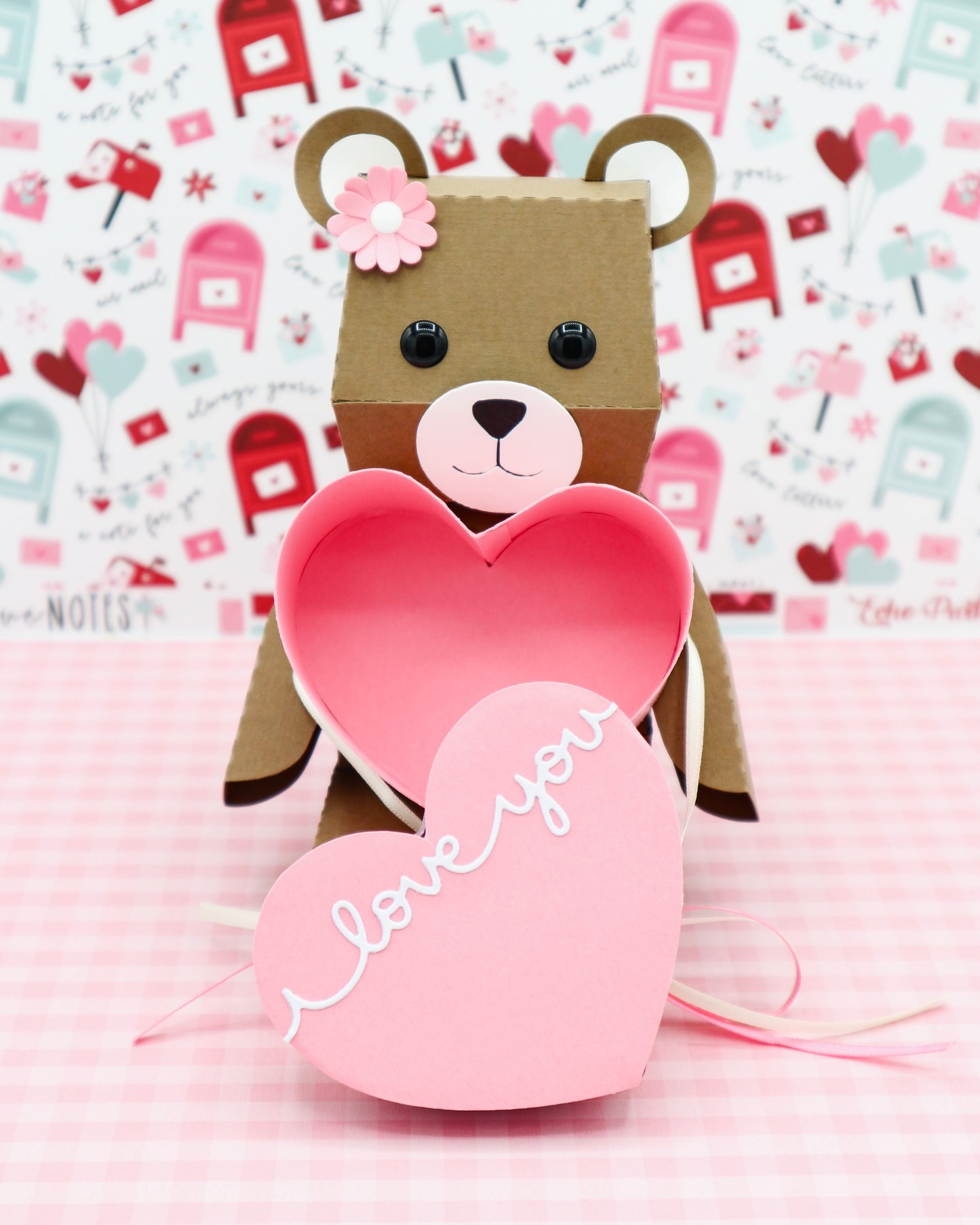 TEDDY BÄR mit HERZBOX