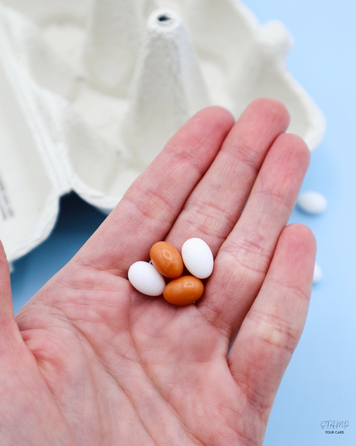 whole EGGS, Miniatur Eier