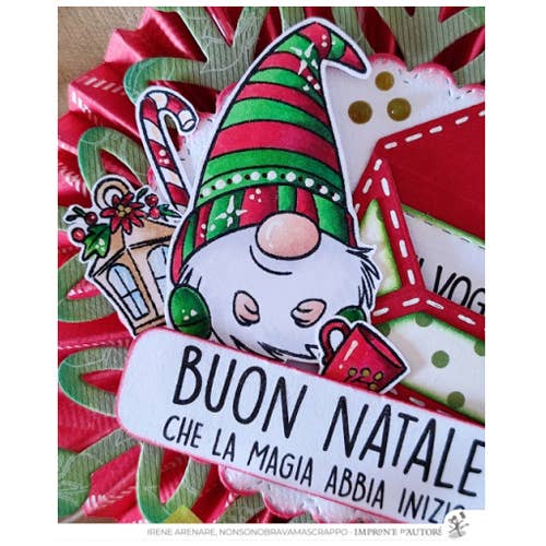 Winter GNOMES Clear Stamps