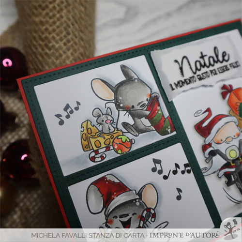Happy MICE Clear Stamps