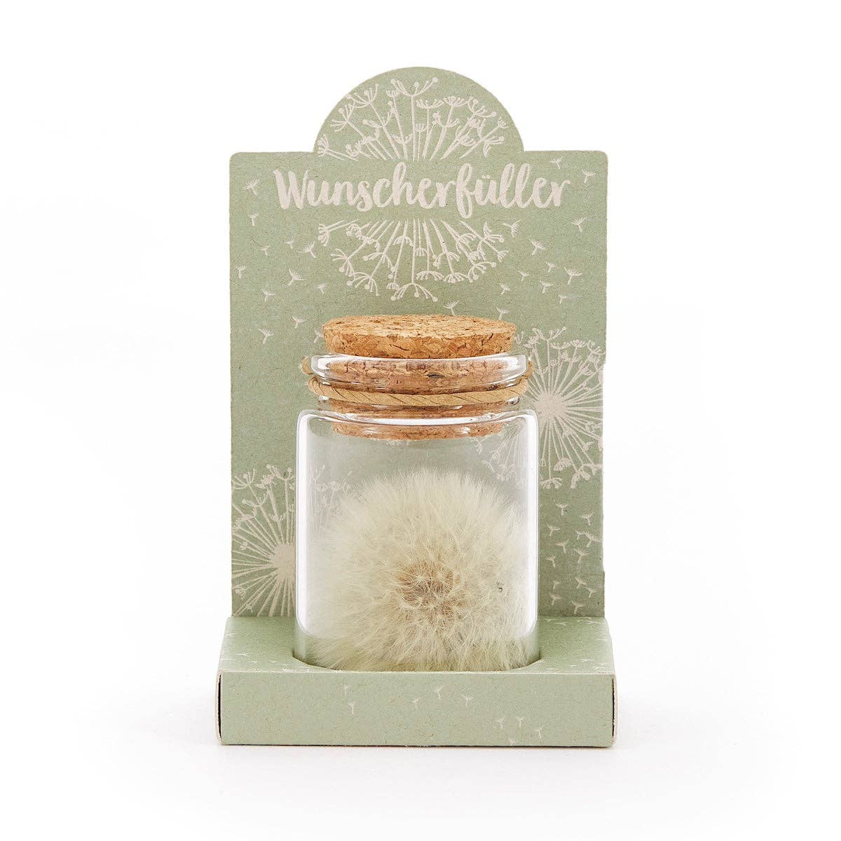 Großer Wunscherfüller mit echter Pusteblume