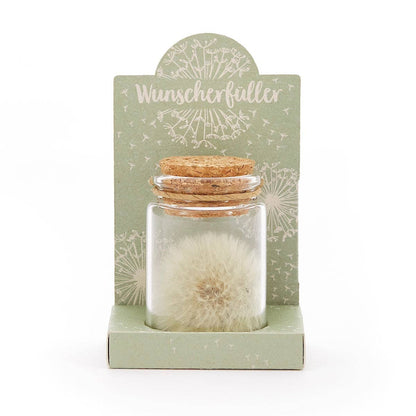 Großer Wunscherfüller mit echter Pusteblume