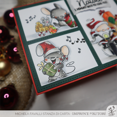 Happy MICE Clear Stamps