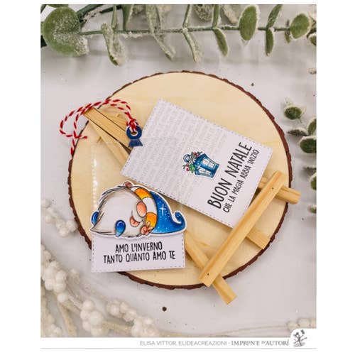 Winter GNOMES Clear Stamps