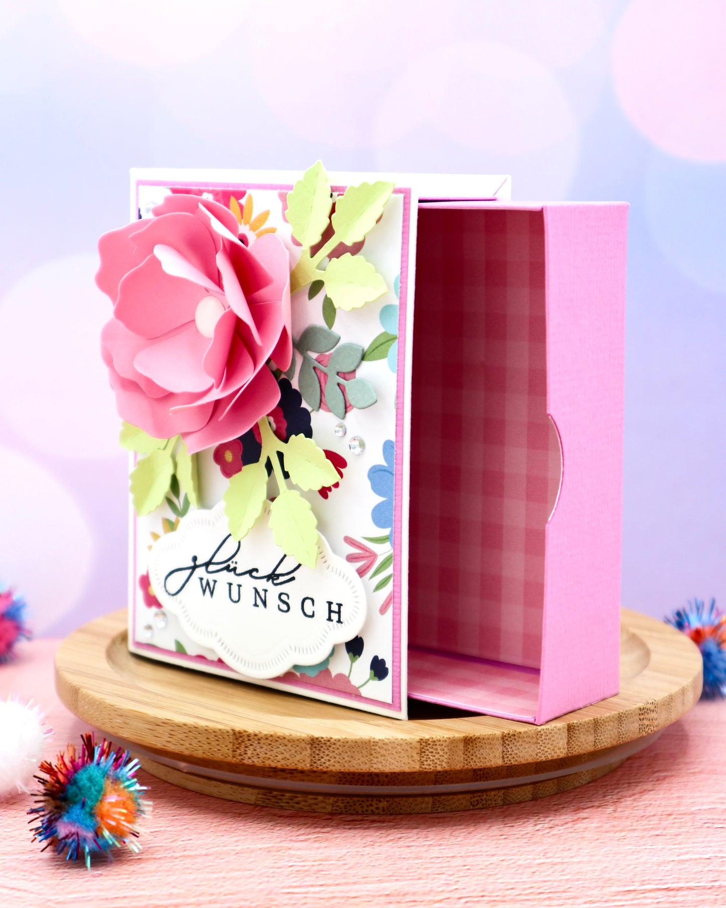 Mini Book Box - measurements & scoring lines in CM (PDF-Download) ENGLISH