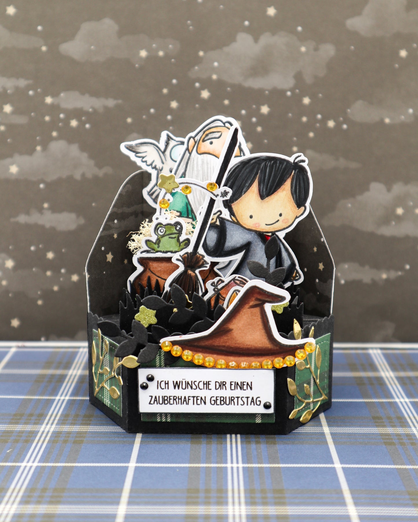Zauberhafter Geburtstag, POP UP Karte