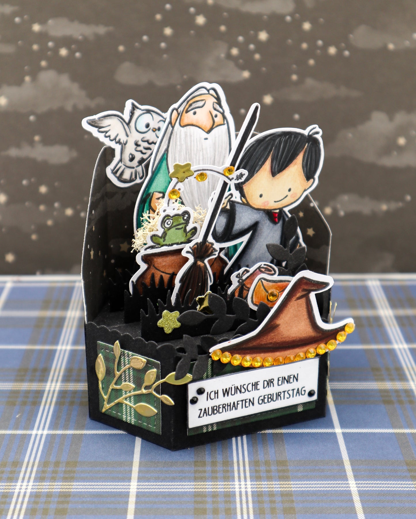 Zauberhafter Geburtstag, POP UP Karte