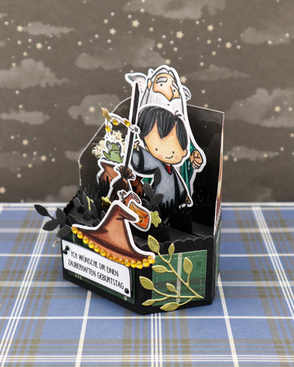 Zauberhafter Geburtstag, POP UP Karte