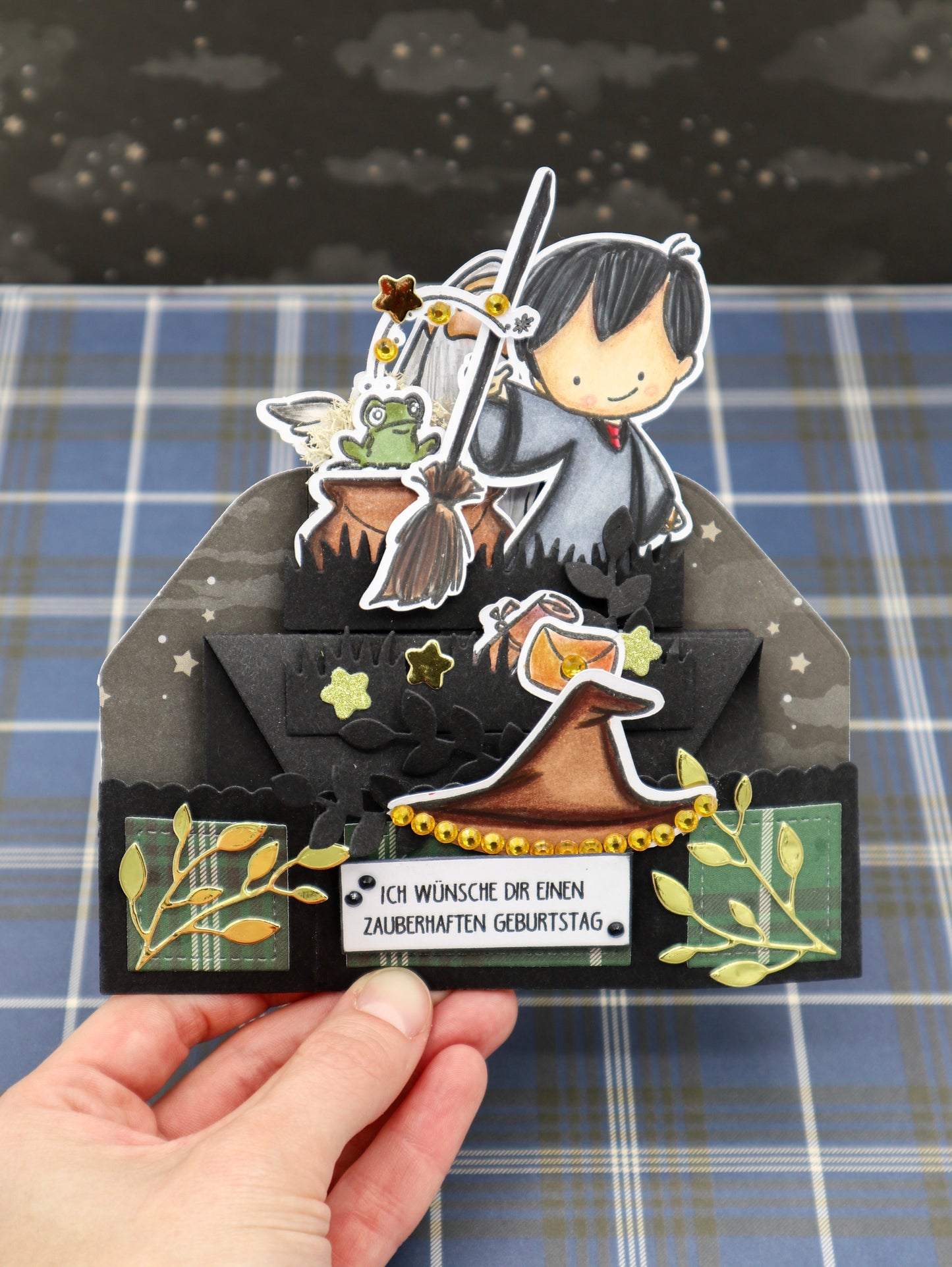 Zauberhafter Geburtstag, POP UP Karte