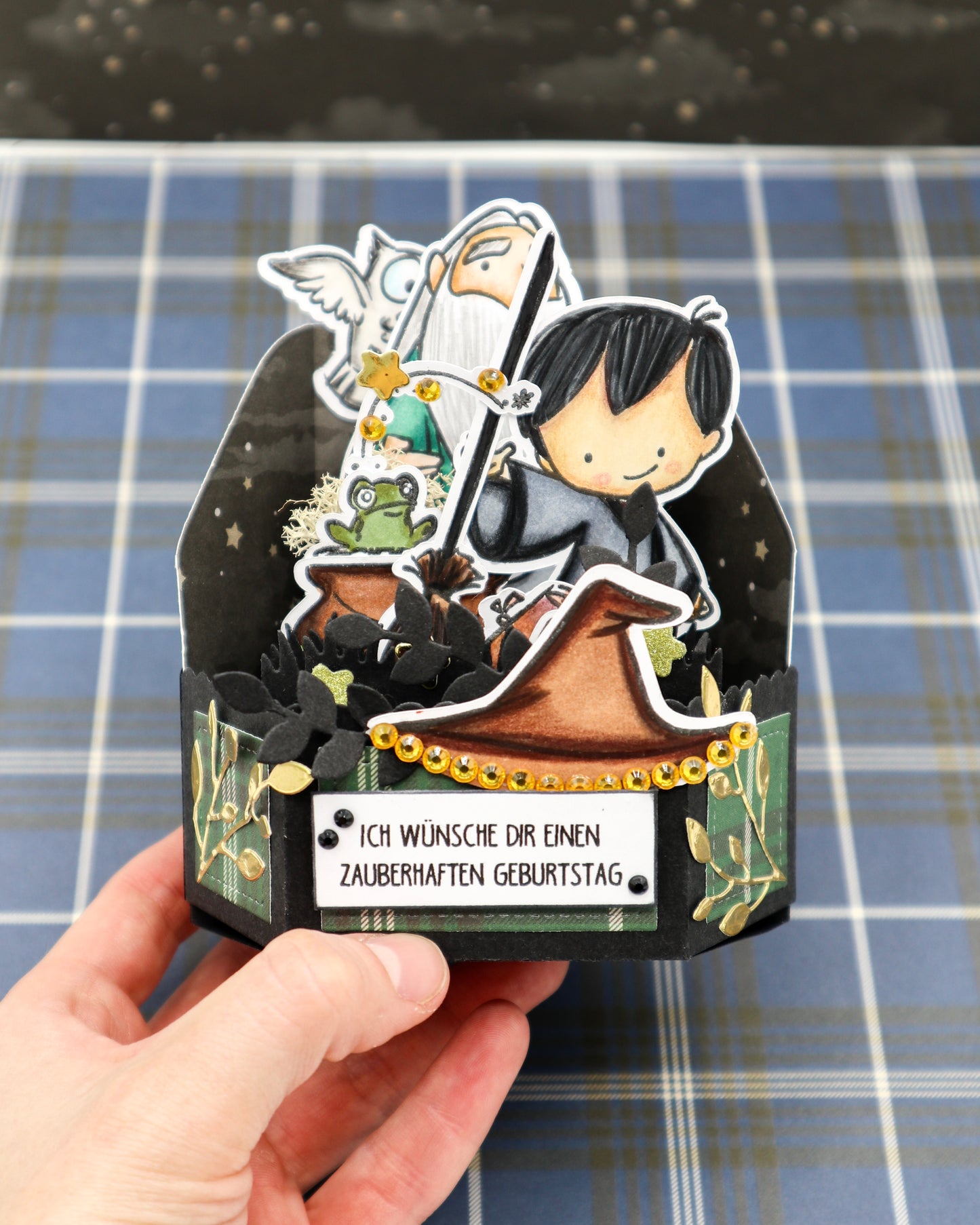 Zauberhafter Geburtstag, POP UP Karte