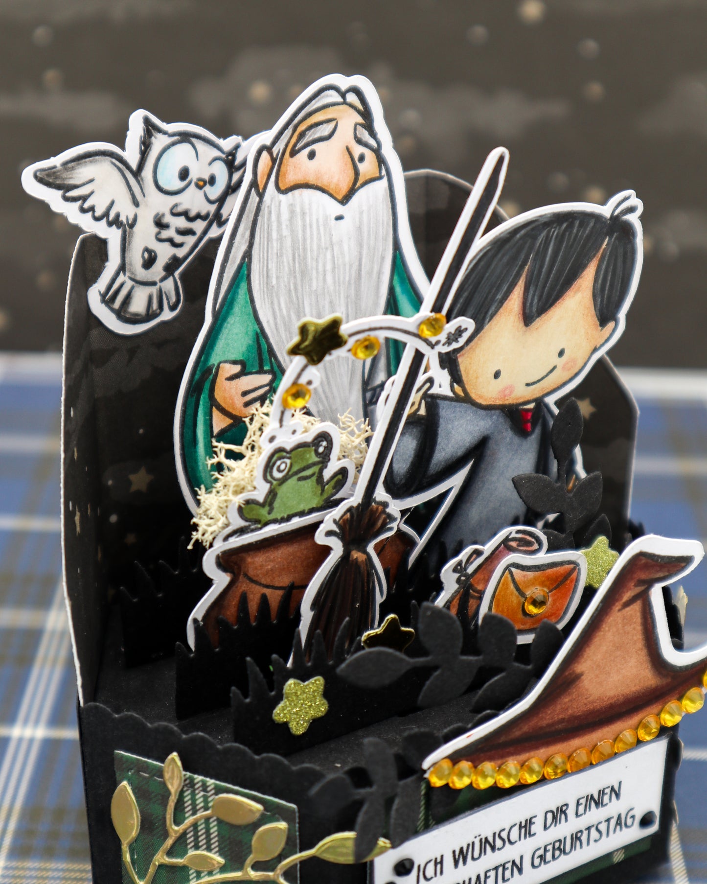 Zauberhafter Geburtstag, POP UP Karte