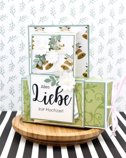 Stehende Box Karte