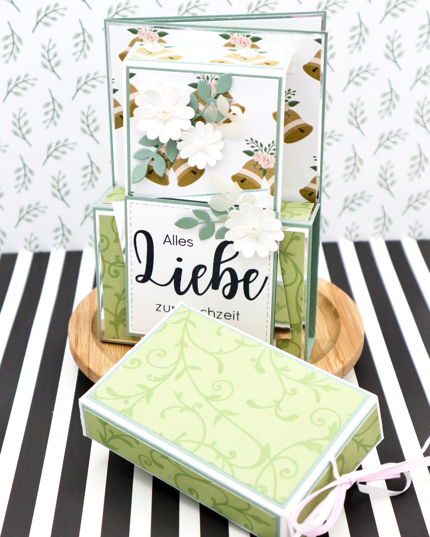 Stehende Box Karte