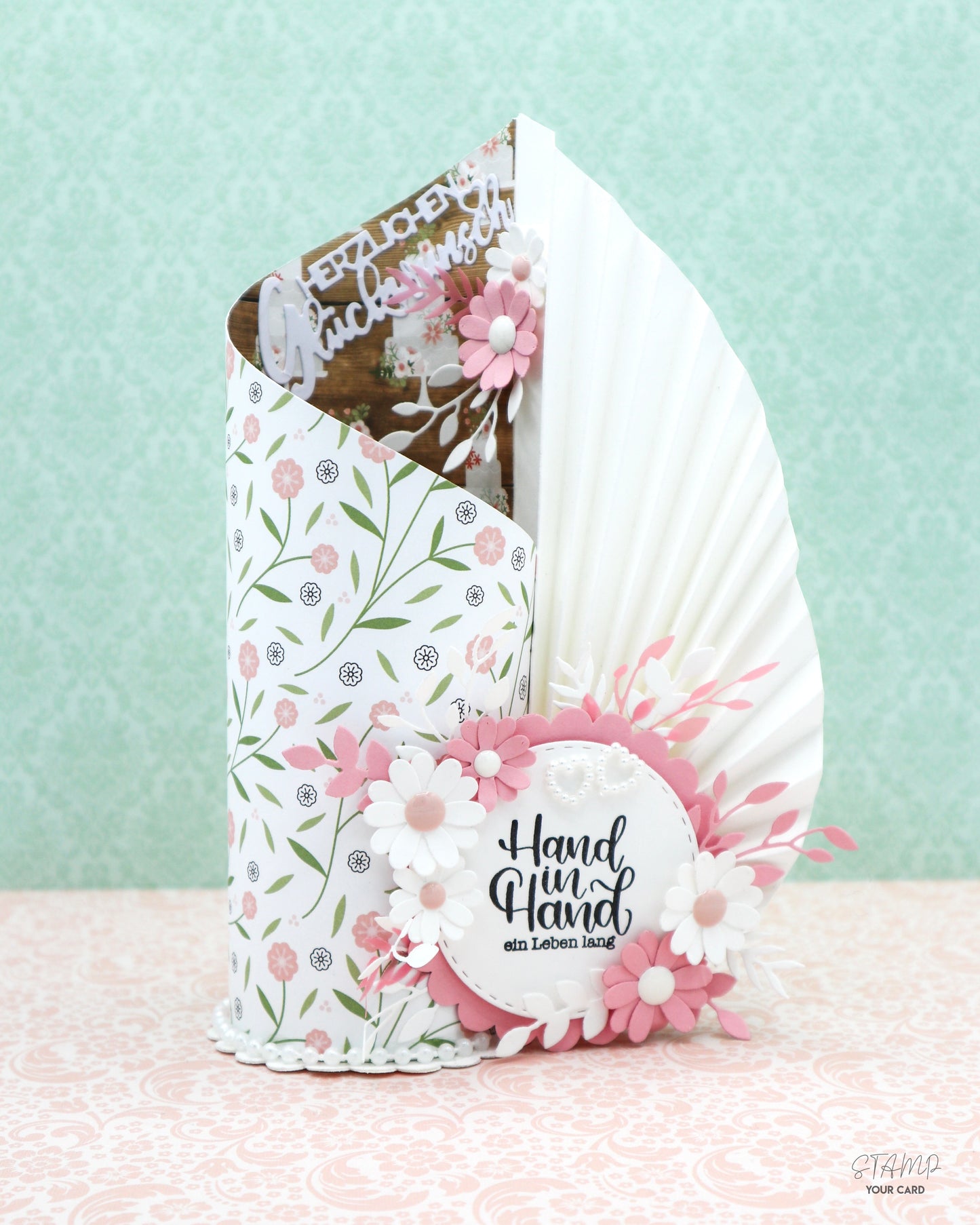 FÄCHERKARTE zur Hochzeit