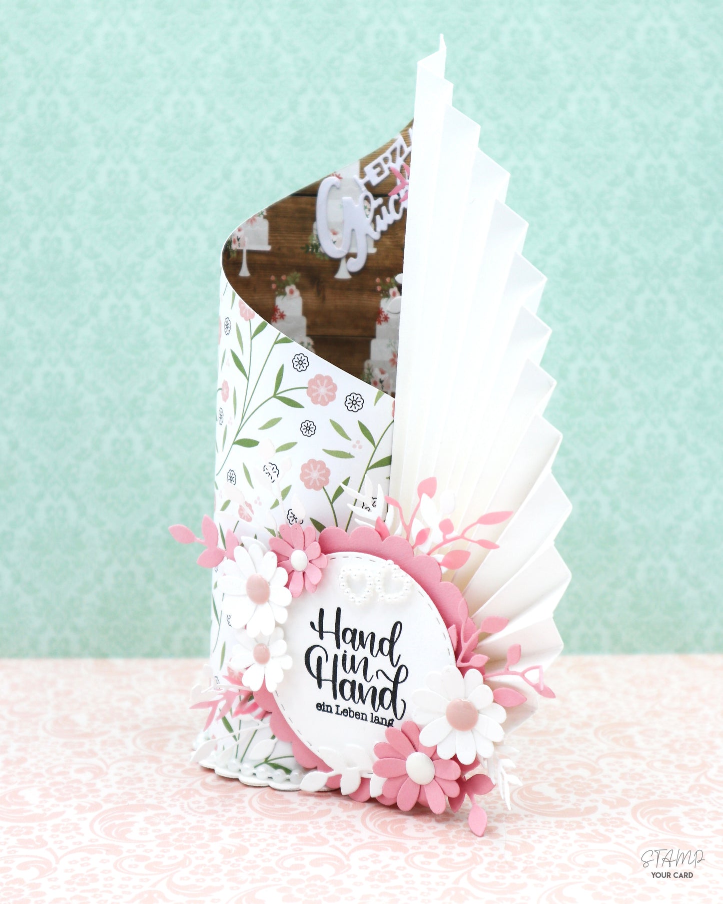 FÄCHERKARTE zur Hochzeit