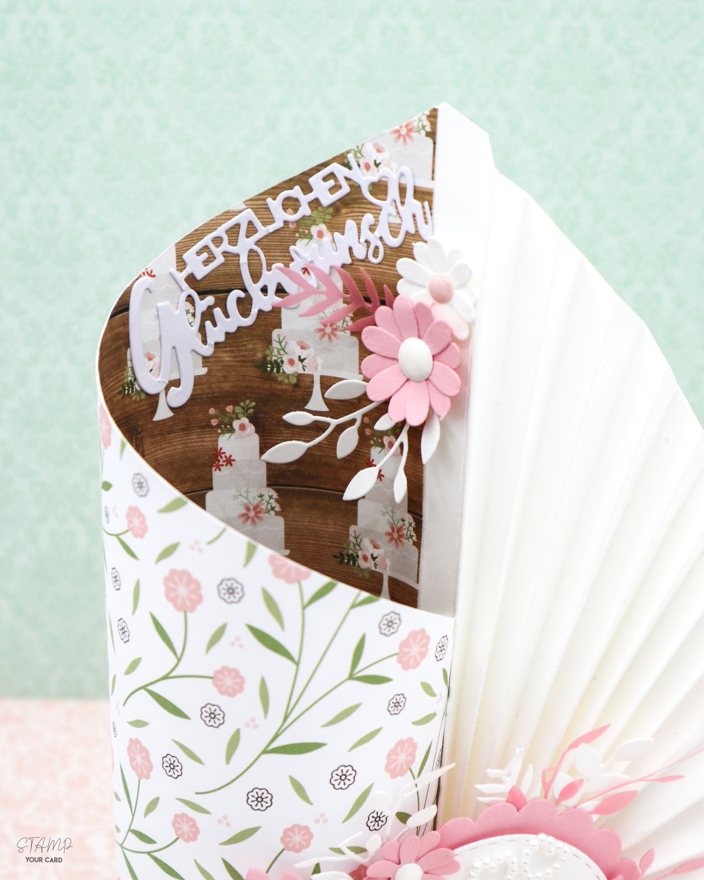 FÄCHERKARTE zur Hochzeit