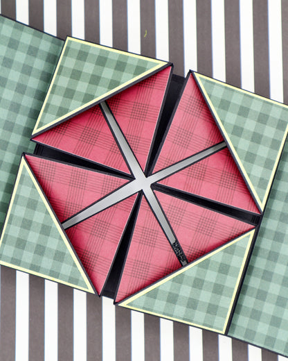 Napkin Fold Karte