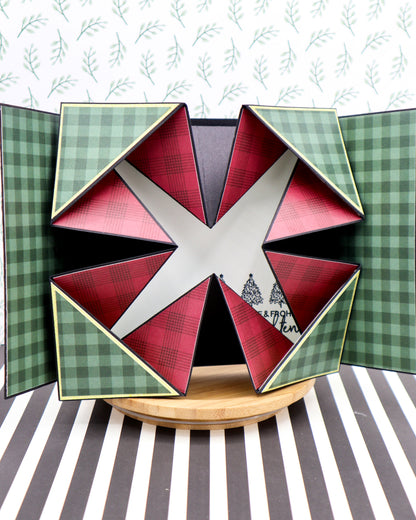 Napkin Fold Karte