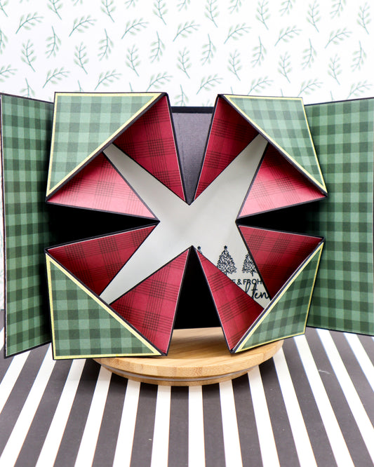 Napkin Fold Karte