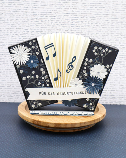 Akkordeonbox Karte - Maße & Falzlinien in CM Angaben (PDF-Download) DEUTSCH