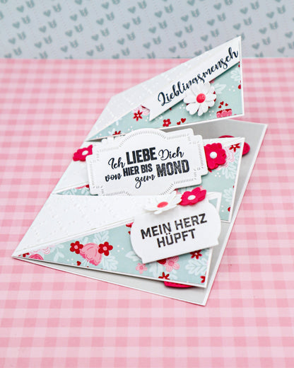 AUFSTELLKARTE zum Valentinstag