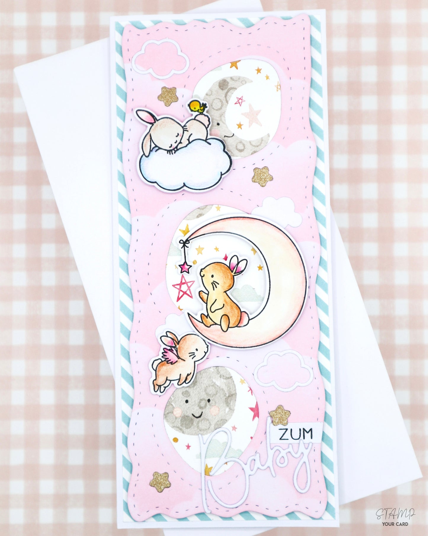 ZUM BABY! Slimline Karte