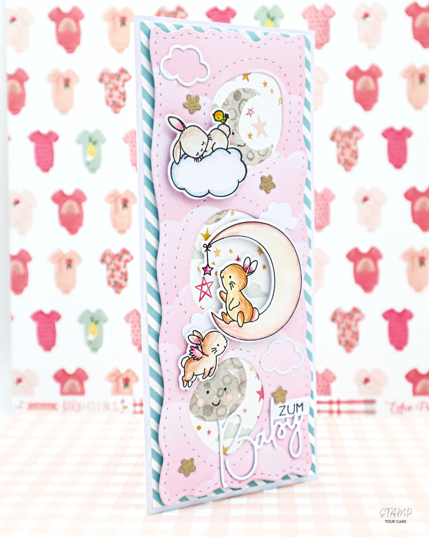 ZUM BABY! Slimline Karte