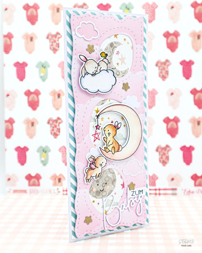 ZUM BABY! Slimline Karte