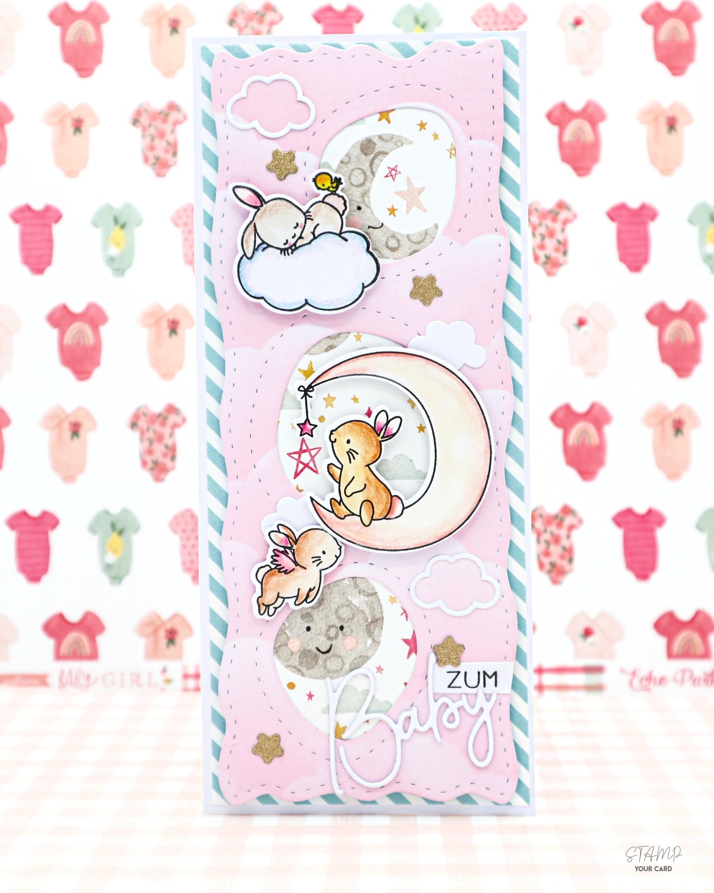 ZUM BABY! Slimline Karte