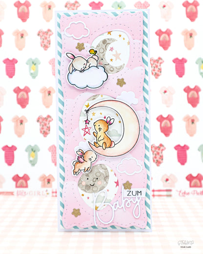 ZUM BABY! Slimline Karte