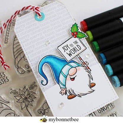 Winter GNOMES Clear Stamps