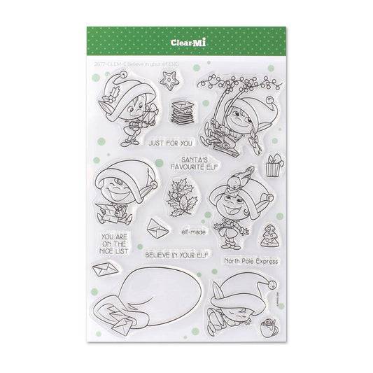 Believe in your ELF Clear Stamps
