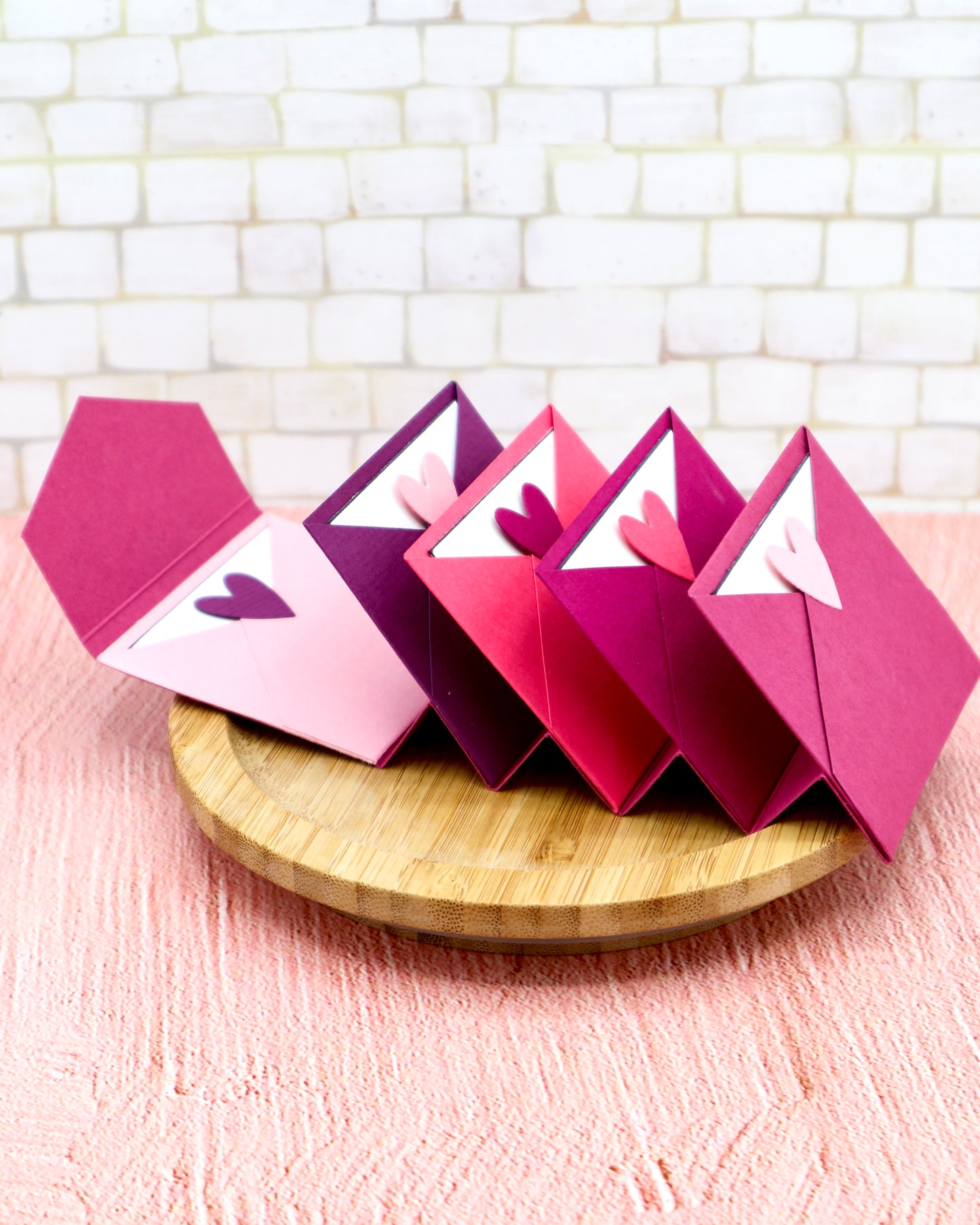 Envelope Roll - measurements & scoring lines in CM (PDF-Download) ENGLISH