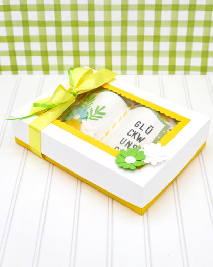 BUCHKARTE mit Geschenkschachtel