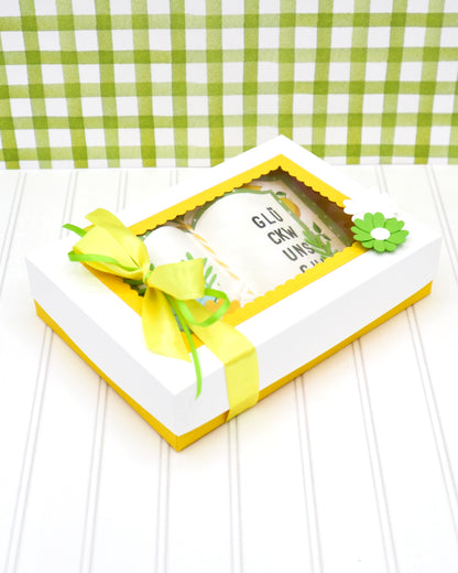 BUCHKARTE mit Geschenkschachtel