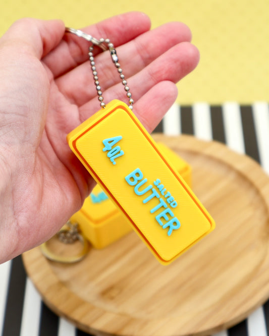 Butter Clicker – 3D-gedruckter Fidget Anhänger