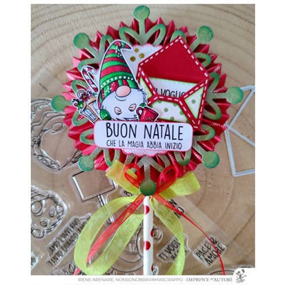 Winter GNOMES Clear Stamps