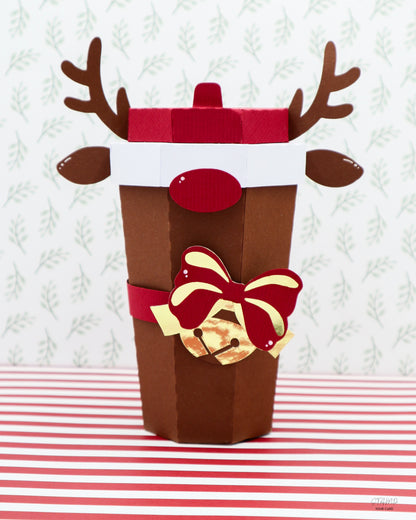 SANTA and REINDEER CUPS 2er Set