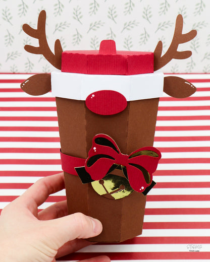 SANTA and REINDEER CUPS 2er Set