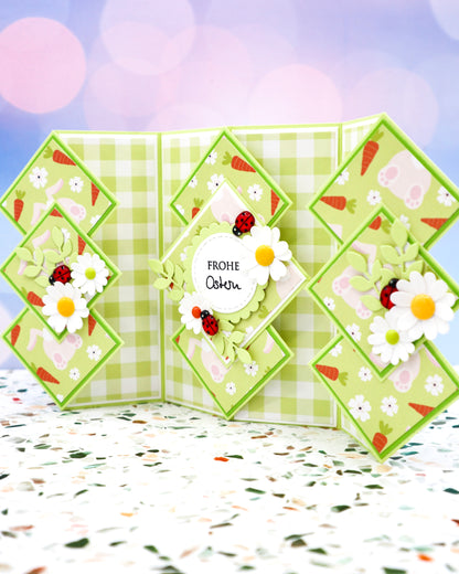 Diamond Card - measurements & scoring lines in CM (PDF-Download) ENGLISH