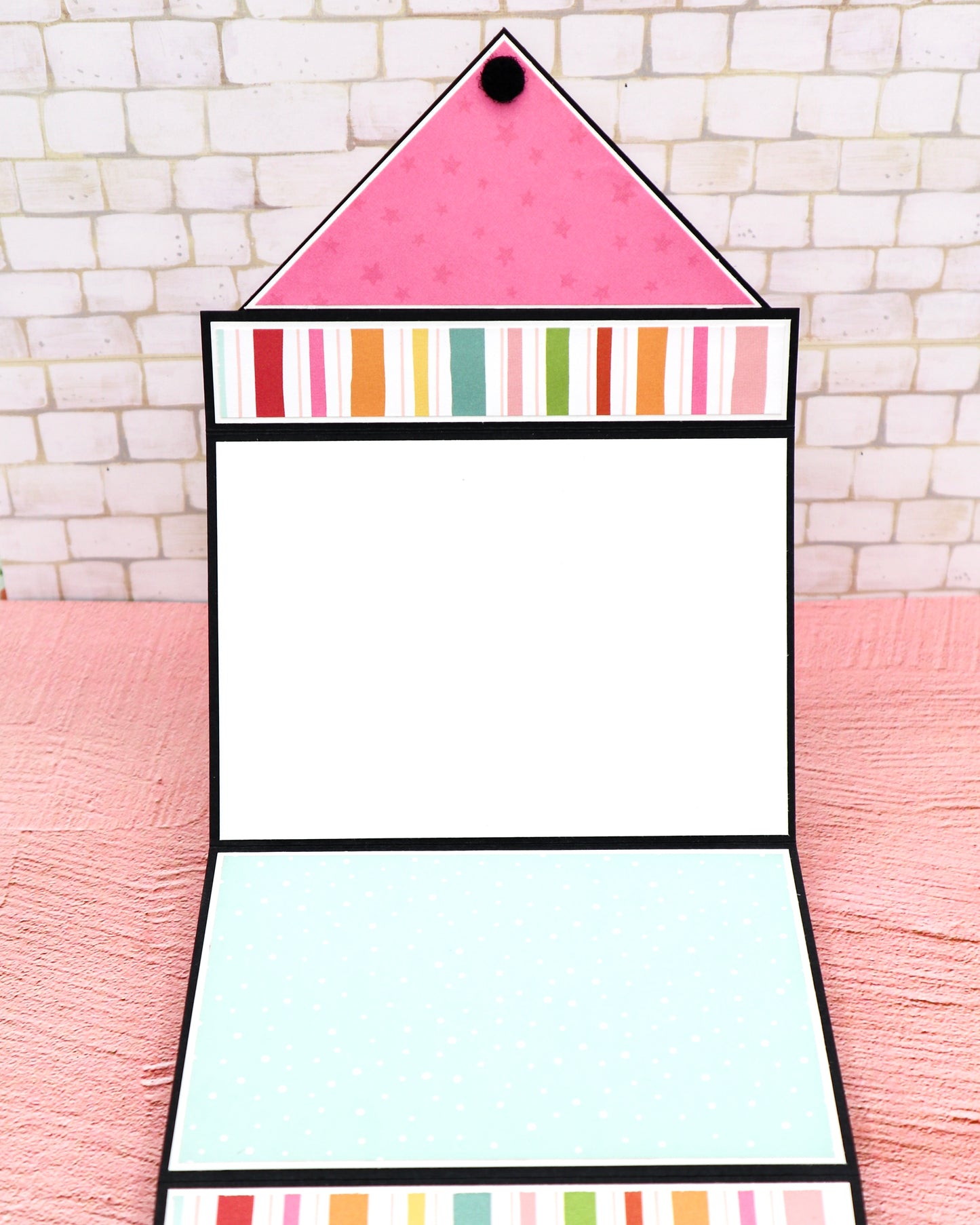 Doppelte Briefumschlagkarte - Maße & Falzlinien in CM Angaben (PDF-Download) DEUTSCH