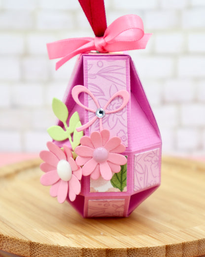 Easter Egg - measurements & scoring lines in CM (PDF-Download) ENGLISH