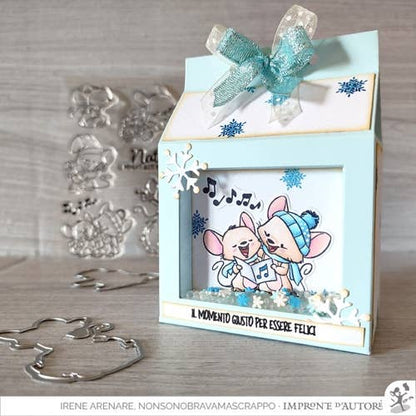 Happy MICE Clear Stamps
